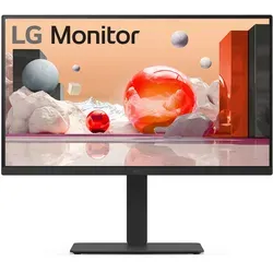 LG Monitor 27BA65QB-B, 27 Zoll WQHD, 100 Hz - 27 Zoll IPS Monitor mit WQHD Auflösung für gestochen scharfe Bilder. Höhenverstellbar und mit USB-C Anschluss – ideal für ergonomisches Arbeiten und vielseitige Nutzung.