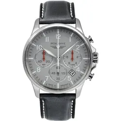 Iron Annie Captain's Line 5872-1 Chronograph - Hochwertige Fliegeruhr mit grauem Ziffernblatt, leuchtenden Zahlen und robustem Edelstahl-Gehäuse, Made in Germany und wasserdicht bis 10 bar.