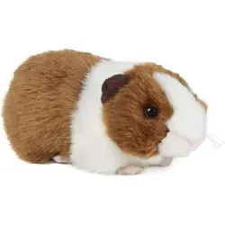 Living Nature Meerschweinchen braun 18 cm ohne Sound - Braun/Weiß