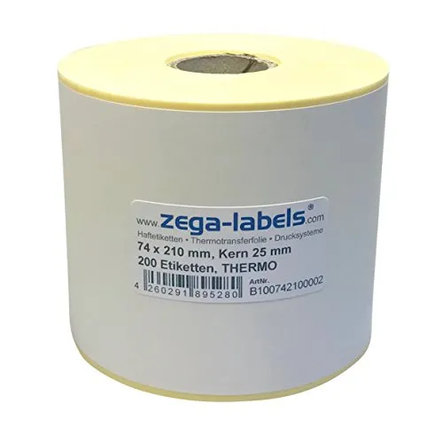 Thermo Etiketten auf Rolle
