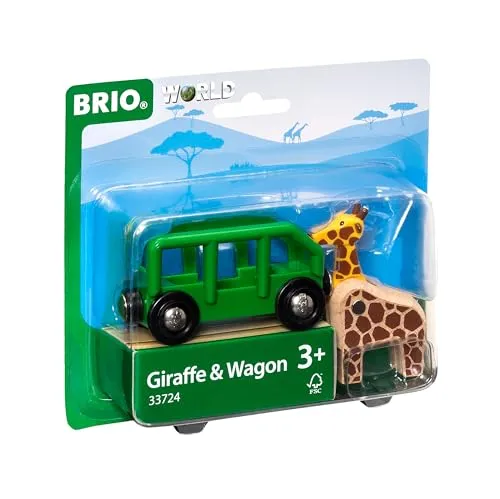 BRIO 33724 Giraffenwagen