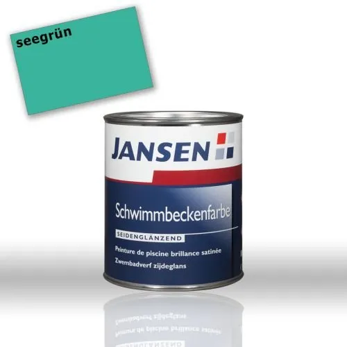 JANSEN Schwimmbeckenfarbe 750ml Farbe: seegrün