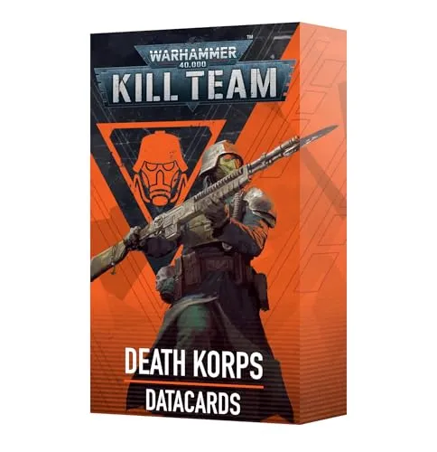 Warhammer 40.000 Kill Team Death Korps Datecards (Englisch) von Games Workshop