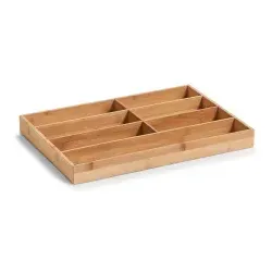 Zeller Bamboo Besteckkasten 25349 , Maße: 44 x 30,6 x 4,3 cm