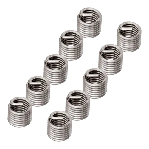 STIER Gewindeeinsatz Edelstahl M6 x 1,0 1,5d 10 Stk von STIER