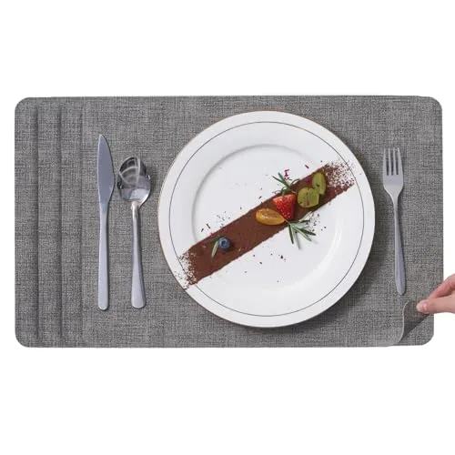 Simurq Platzset Abwaschbar in schwarz von Simurq