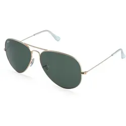 Ray-Ban RB 3025 AVIATOR Unisex-Sonnenbrille - Stilvoller Schutz mit goldfarbenem Metall-Gestell - Sportbrillen mit klassischem Pilot-Design und hochwertigen Mineralgläsern für optimalen UV-Schutz und zeitlosen Stil.