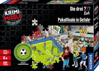 Krimi-Puzzle: Die drei ??? Kids - Pokalfinale in Gefahr | Schiefelbein, Nina