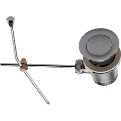 PaulGurkes Ablauf Garnitur mit Zugstange Metall Excenter