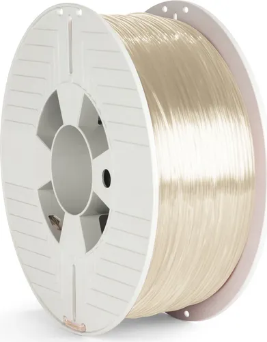 3D Printer Filament - Transparent, 1 kg - Zubehör für 3D-Drucker, hochwertiges PETG-Filament für klare und langlebige Druckergebnisse