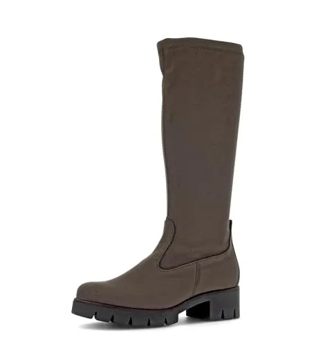 Gabor Damen Klassische Stiefel - Elegante Lederboots für den Winter - Stilvolle Damenstiefel mit Reißverschluss und komfortablem Flauschfutter. Ideal für kalte Tage, bieten diese Lederboots nicht nur Wärme, sondern auch einen klassischen Look.