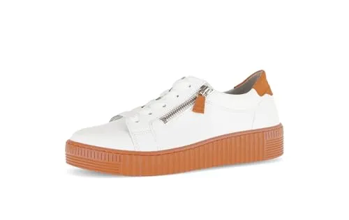 Gabor Damen Low-Top Sneaker in Weiß (Clementine) in weiß von Gabor