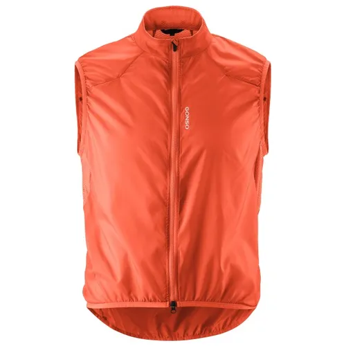 Gonso Funktionsweste Road Vest Wind M Herren in rot von Gonso