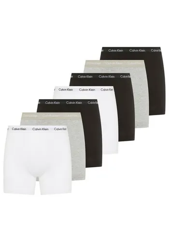 Calvin Klein Underwear Boxer Boxer Brief 7PK (Packung, 7-St., 7er-Pack) mittlehoher Bund, langes Bein
