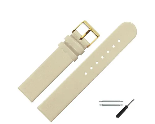 MARBURGER Uhrenarmband 14mm Leder