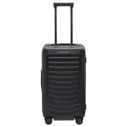 Porsche Design Roadster 4-Doppelrollen Trolley 65 cm - Hochwertiger Koffer mit 4 doppelten Rollen für müheloses Reisen, elegantes Design in Schwarz, ideal für Kurzreisen und Geschäftsreisen.