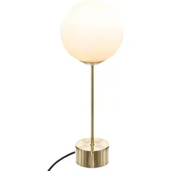 Atmosphera Tischlampe für Dris Ball H. 43 cm in gold von Atmosphera