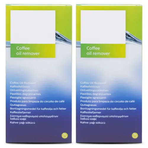 Reinigungstabletten Set 2x Philips CA6704/10 Fettlöser für Kaffeemaschine