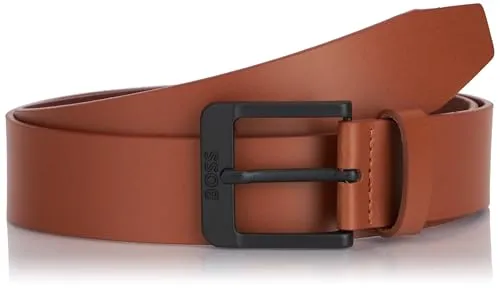BOSS Jemio-B_Sz40 Herren-Gürtel - Hochwertiger Herren-Gürtel aus 100% Büffelleder, ideal für stilvolle Outfits und Langlebigkeit.