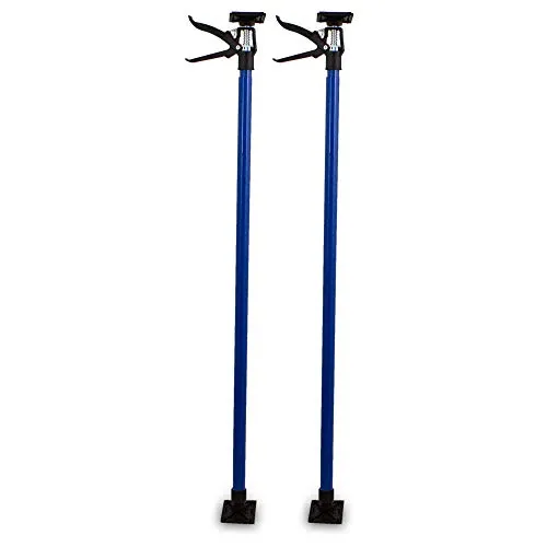 Bituxx 2x Schnellspannstütze Einhandstütze 115-290 cm - Teleskop Deckenstützen für Trockenelemente bis 30 kg, verstellbar von 115 bis 290 cm, ideal für jede Raumhöhe und schnelle Montage dank Schnellspannvorrichtung.