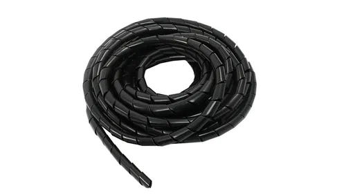 Osłona maskująca na kable Maclean MCTV-685 B (8.7*10mm) 3m czarna spirala MCTV-6