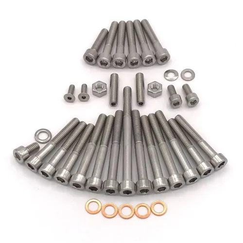 Simson Schwalbe KR51/1 Motor M53/1 KF Zylinderschrauben aus Edelstahl 36 teilig