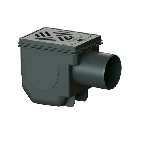 Kessel Bodenablauf Drehfix DN100 - Rückstauverschluss für zuverlässigen Schutz gegen Rückstau, ideal für Abwasser in Kellern und Waschmaschinen. Hergestellt in Deutschland.