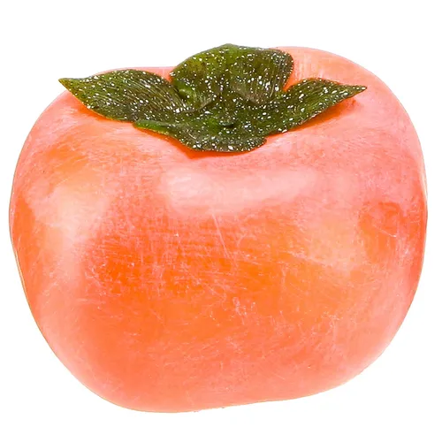 Künstliche Deko-Kakifrucht für elegante Obstdekoration