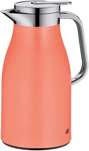 alfi SKYLINE 1,0l Edelstahl-Isolierkanne, deep apricot in orange von alfi