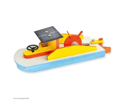 matches21 HOME & HOBBY Schaufelrad Boot Bausatz Kinder ab 12 Holzbaukasten
