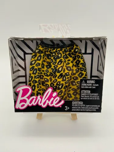 BARBIE Rock Leopardenlook Barbie Mattel FPH28 Trend Mode Puppen-Kleidung NEU OVP