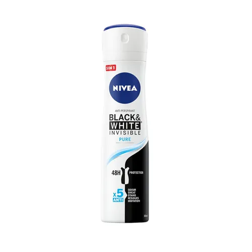 Nivea BlackWhite Invisible Pure antyperspirant spray 150ml (P1) Ni 4005900043191