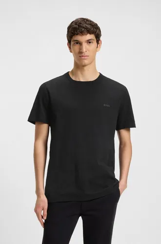 BOSS Herren Tegood T-Shirt, Black1, S EU - T-Shirt für Herren, hochwertiger Stoff für angenehmen Tragekomfort, ideal für den Alltag mit kurzen Ärmeln und Rundhalsausschnitt.