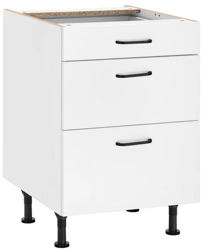 OPTIFIT Unterschrank Elga mit Soft-Close-Funktion, höhenverstellbare Füße, Breite 60 cm
