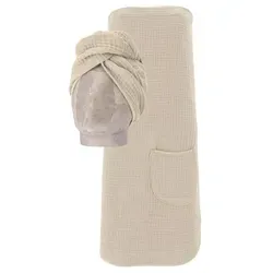 Vossen Kilt Wellness Set in beige von Vossen