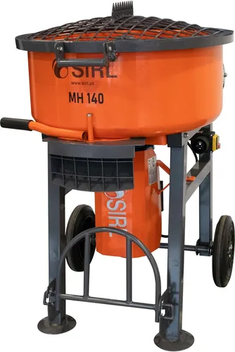 SIRL MH140 Profi Betonmischer 230V - 130L Zwangsmischer - Rührwerke: Hochleistungs-Betonmischer mit 1500 Watt und 130L Trommelvolumen, ideal für Bauprojekte und schnelle Mischresultate.