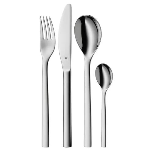 WMF Besteckset 4-teilig Neu Inox 1291116040 - Hochwertiges 4-teiliges Besteckset aus rostfreiem Edelstahl, ideal für jeden Tisch. Langlebig und pflegeleicht für den täglichen Gebrauch.