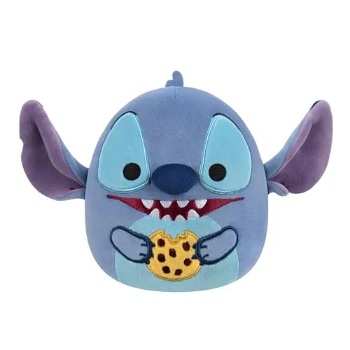 Squishmallows Original 10-Inch Disney Chef Stitch - Puppen & -Spielsets, weicher und kuscheliger Stitch mit einem köstlichen Schokoladenkeks – perfekt für Disney-Fans und Sammler!