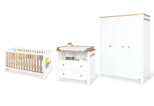 Produktbild Pinolino 3-teiliges Babyzimmer Lova breit – Komplettset
