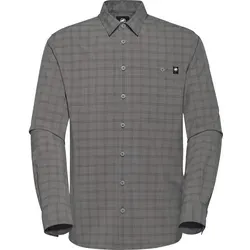 Mammut Lenni Longsleeve Shirt Men - Outdoor Hemd für Herren, atmungsaktiv und schnell trocknend, ideal für schweißtreibende Wanderungen und Trekkingtouren mit HeiQ Fresh Technologie für frischen Tragekomfort.