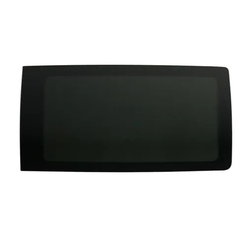 OMAC Fenster Seitenscheibe für VW T5 2003-2015 Rechts Schiebetür L1 L2 - Hochwertige Seitenscheibe aus gehärtetem Sicherheitsglas für VW T5. Dunkel getönt für mehr Privatsphäre und Stil. Ideal zur Umrüstung Ihres Fahrzeugs. E-Kennzeichnung und robustes Design garantieren geprüfte Qualität.