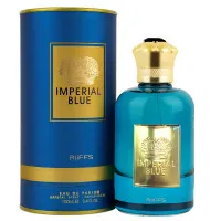 Imperial Blue Eau de Parfum 100ml | Riiffs | Arabischer Duft für Herren - Herrenparfüm mit langanhaltendem, konzentriertem Duft aus Minze, Vanille und Zitrone – ideal für den stilbewussten Mann.