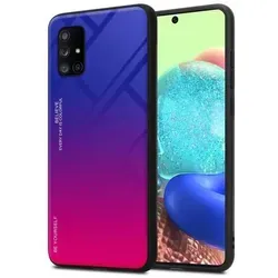 Cadorabo Hülle für Samsung Galaxy A71 5G Schutz Hülle in Schwarz Handyhülle TPU Etui Cover Case Tempered Glas