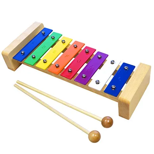 keepdrum KGS Pro Kinder Glockenspiel aus Holz
