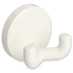 HEWI Doppelhaken Serie 801 8019002099 reinweiss, ohne Befestigungsmaterial