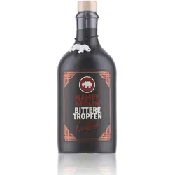 Mampe Berlin Bittere Tropfen Likör 45% Vol. 0,5l - Intensiver Kräuterlikör - Likör & Kräuterschnaps mit 45% Vol., ideal für Cocktails oder als Digestif, überzeugt durch seine einzigartige Kräutermischung und intensive Aromen.