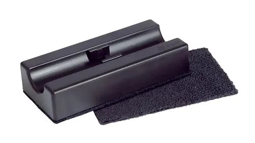 SIGEL BA150 Board-Eraser, Tafellöscher magnetisch, 13 x 6 cm, zur Reinigung von Whiteboards und Glas-Magnettafeln