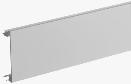 Hager BR08027035 Brüstungskanal-Oberteil 80mm, lichtgrau