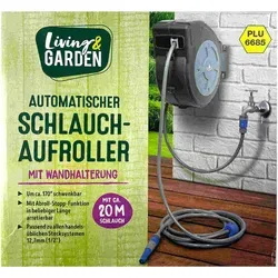 Living & Garden Automatischer Schlauchaufroller 20m