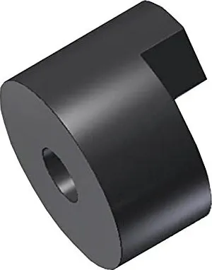 Thule Kupplungsadapter Ausfallende Spacer 10 mm schwarz